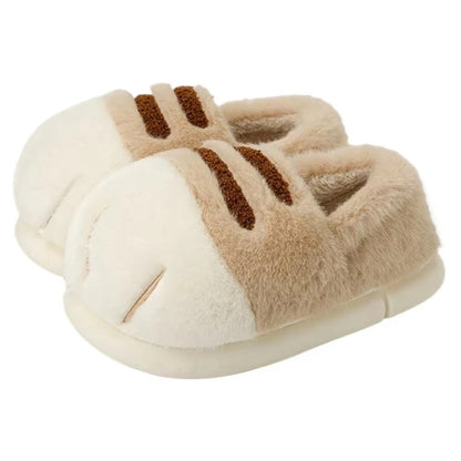 🐾 Fluffy Cat Paw Slippers – Cozy Comfort with a Touch of Whimsy