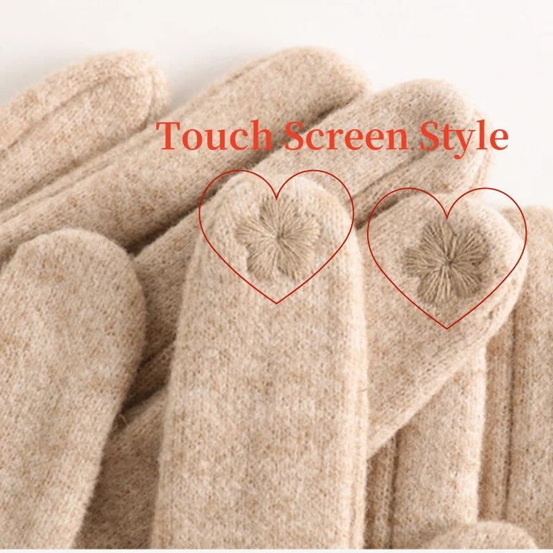 LGC-Vogue™ High Quality Cashmere Winter Gloves — Warmth with Timeless Elegance
