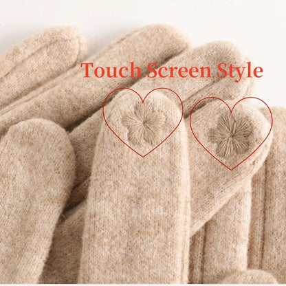 LGC-Vogue™ High Quality Cashmere Winter Gloves — Warmth with Timeless Elegance
