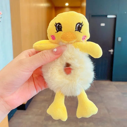 CuddleBand™ Plush Animal Scrunchies — Adorable Comfort Meets Effortless Style